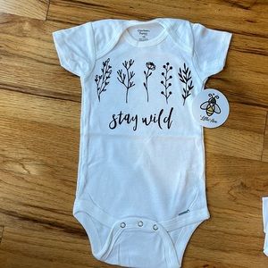 12 M Onesie Stay Wild